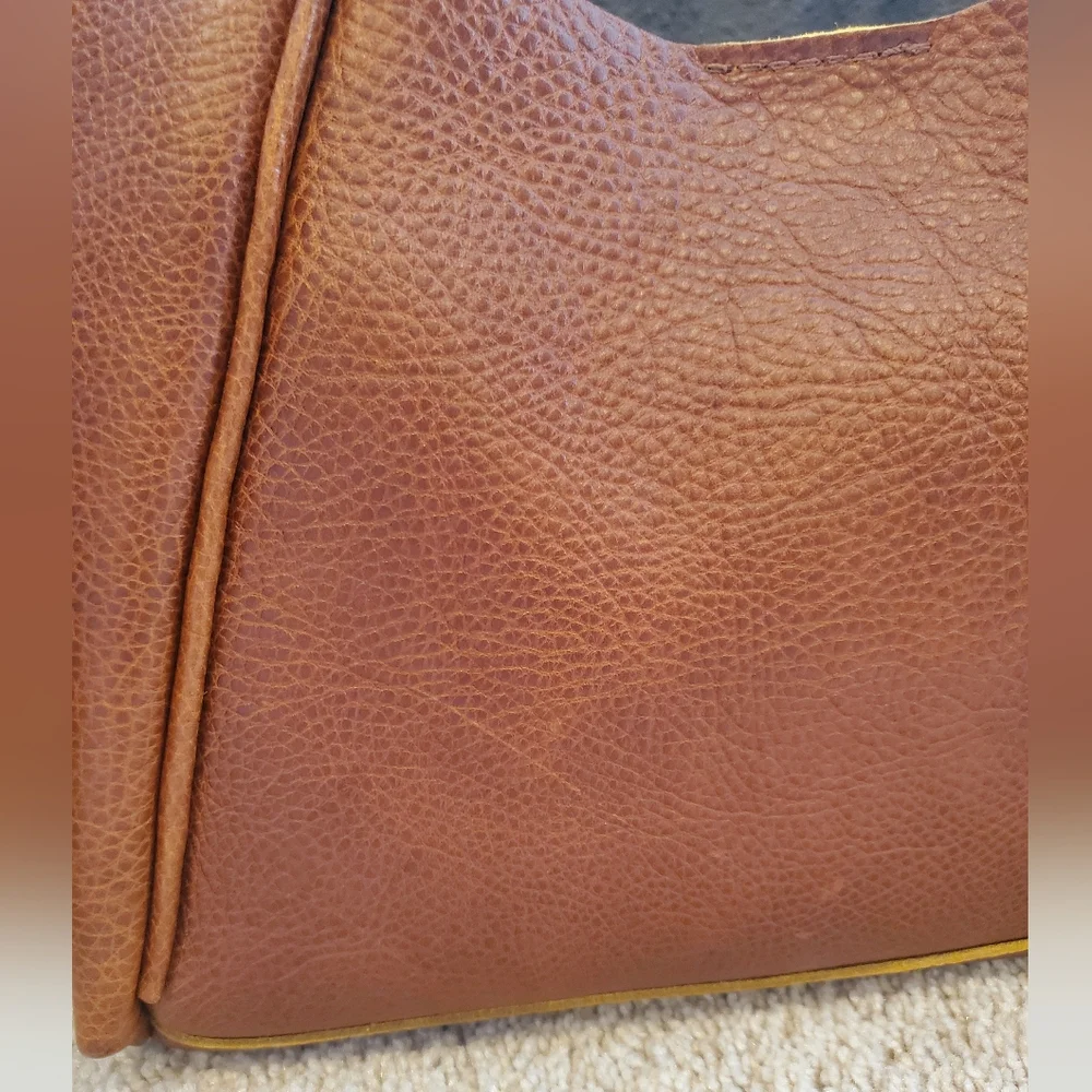 Portland Leather Goods Verona Shoulder Bag In Sienna - Picture 2 of 5